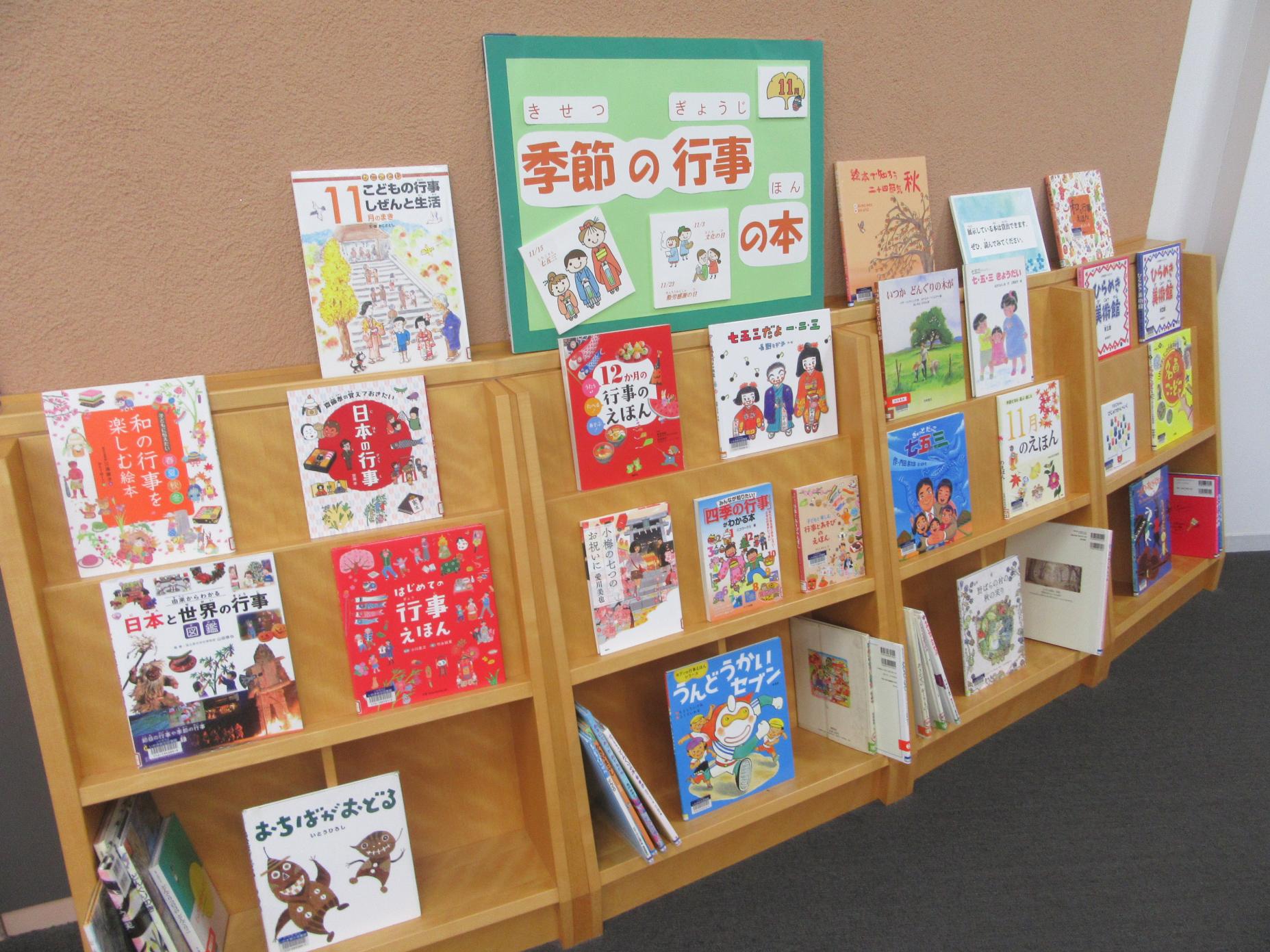 おはなしのへや前右の展示写真 おはなしのへや前右の展示写真